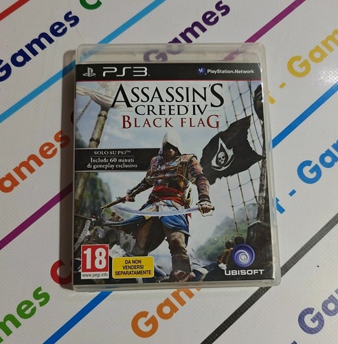 Ps3 assassin creed black - ps3, iv